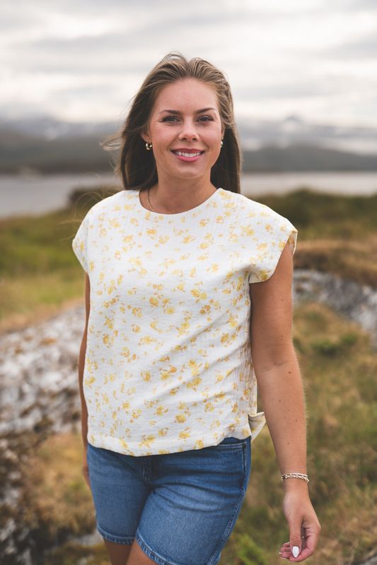 Falisha SL Top AOP Sundress Flower