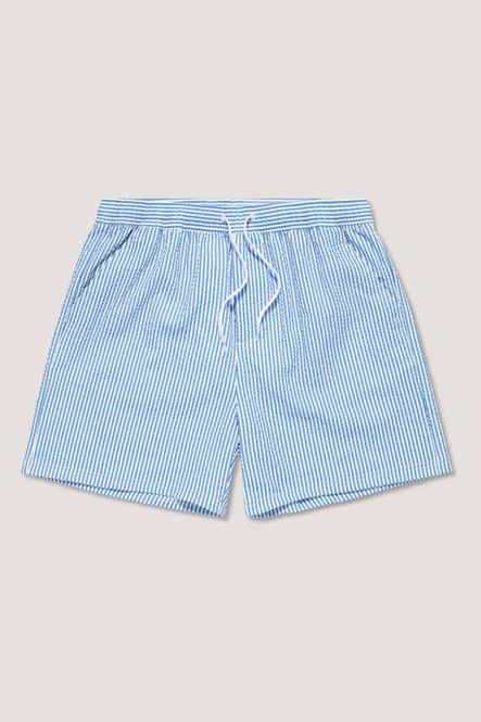 Hovedbilde Seersucker Swimshort Blue/White 