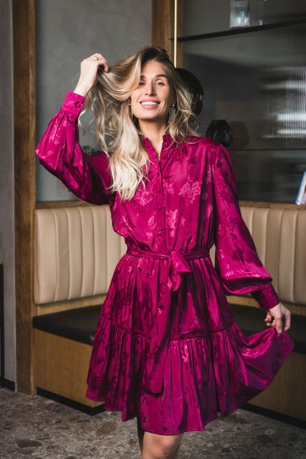 Hovedbilde Doris Short Dress Fuchsia 