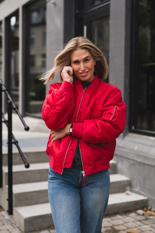 Leon Bomber Tango Red 
