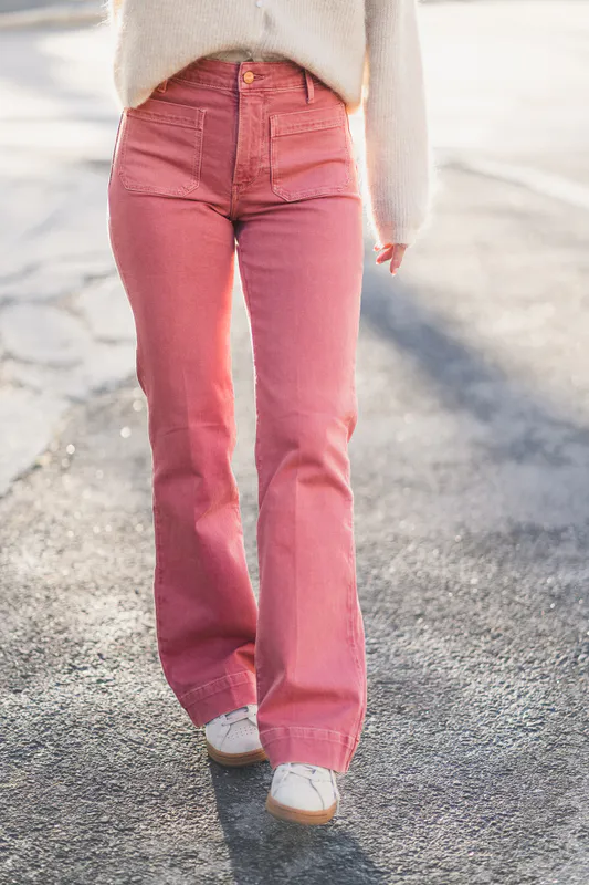 Flare Washed Red 