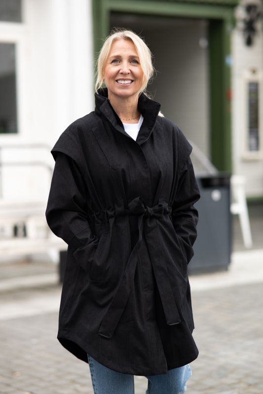 Monsun Coat New Black 