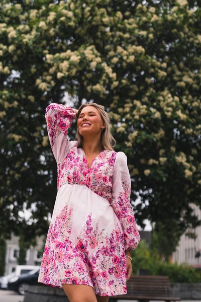 Hovedbilde Semila Flower Print Dress Rose 