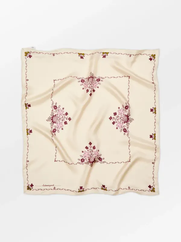 Brodaria Sia Scarf Birch White 