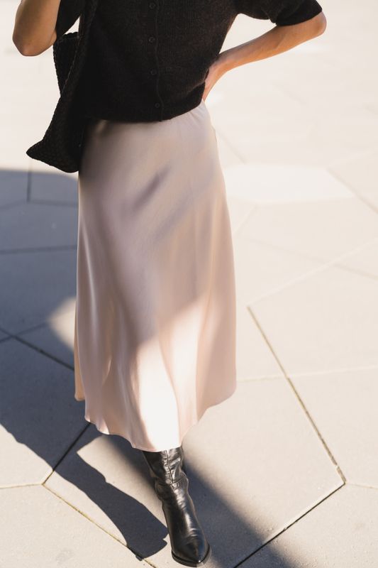 Bovary Skirt Champagne