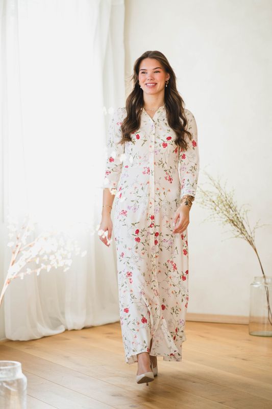 Savanna Long Shirt Dress Pristine Botalia  