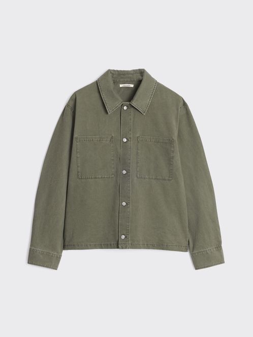 Hovedbilde Mildew Twill Overshirt Dark Green 