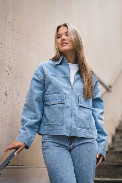 Hovedbilde Titan Denim Jacket Light Blue 