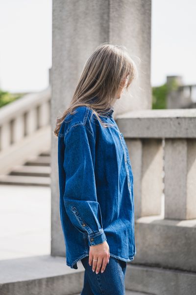 Hovedbilde Alex Shirt Washed Dark Blue 