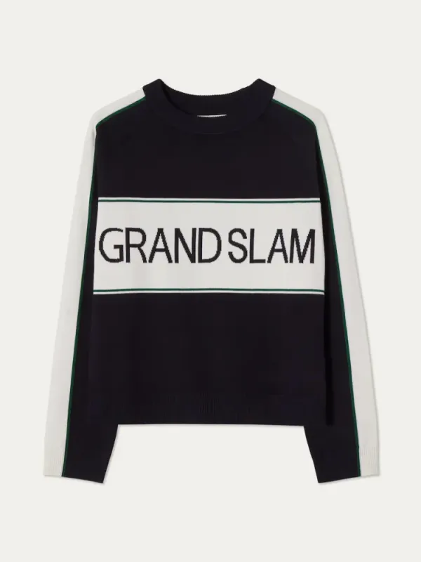 Grand Slam Sweater Navy Blue 