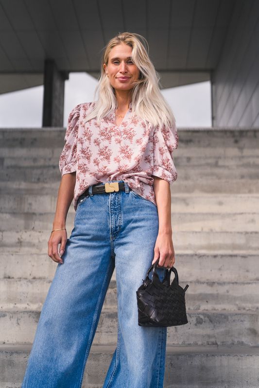 Roella Wild Rose Blouse Dusty Rose 