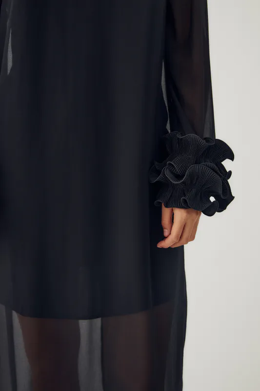 Latania Long Dress Black 
