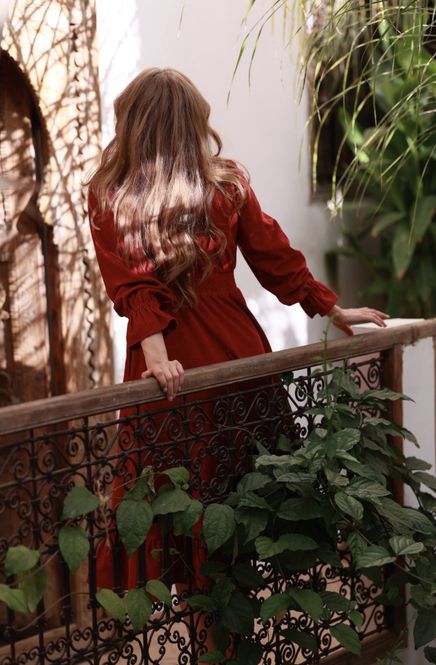 Hovedbilde Devotion Dress Dark Cherry 