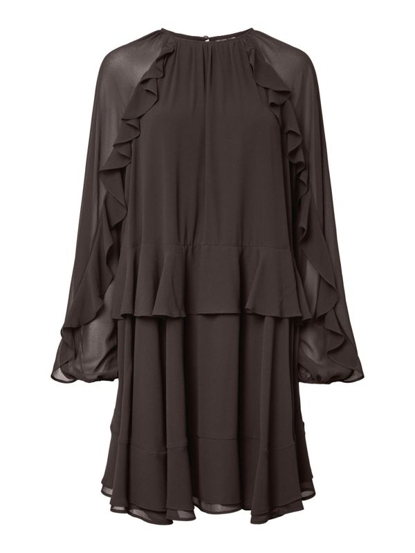 Milva LS Dress Coffee Bean 
