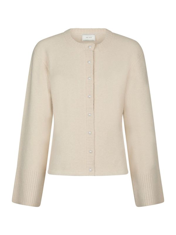 Mixie Knit Cardigan Ivory 