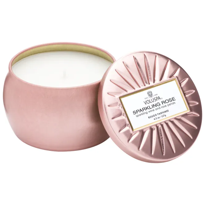 Hovedbilde Mini Tin Candle Sparkling Rose 