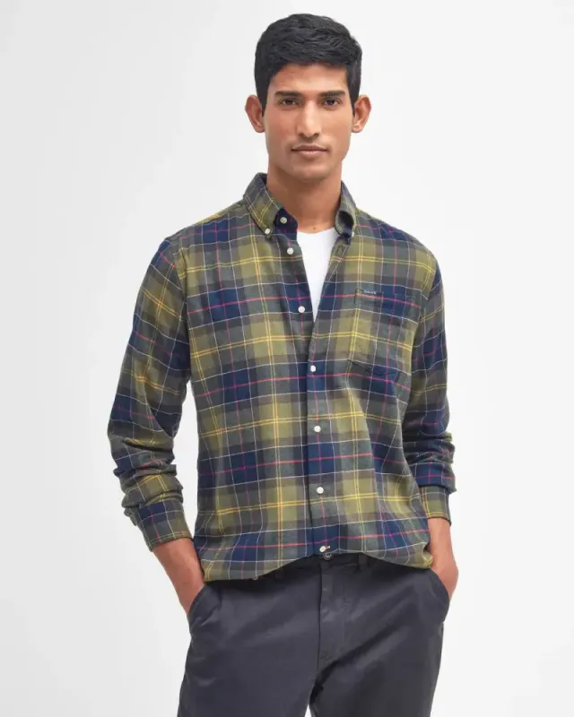 Fortrose Tailored Tartan Shirt Classic Tartan 