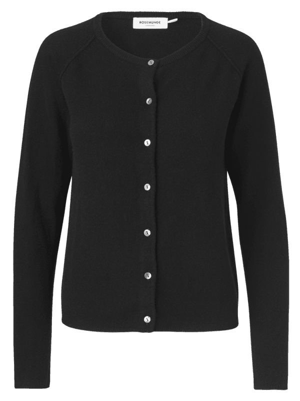 Laica LS O-Neck Raglan Cardigan Black 
