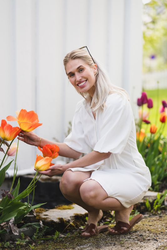 Asana 2/4 Dress Egret 