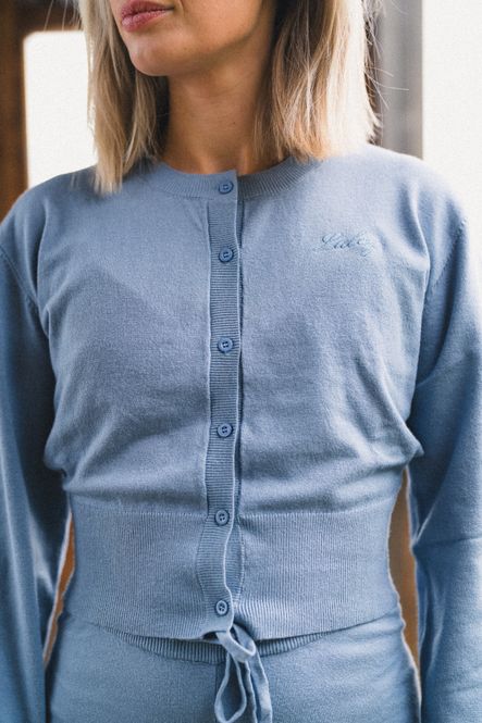 Hovedbilde Marked Waist Cardigan Blue 