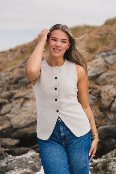Hovedbilde Mirabelle Michelle Vest Peyote 