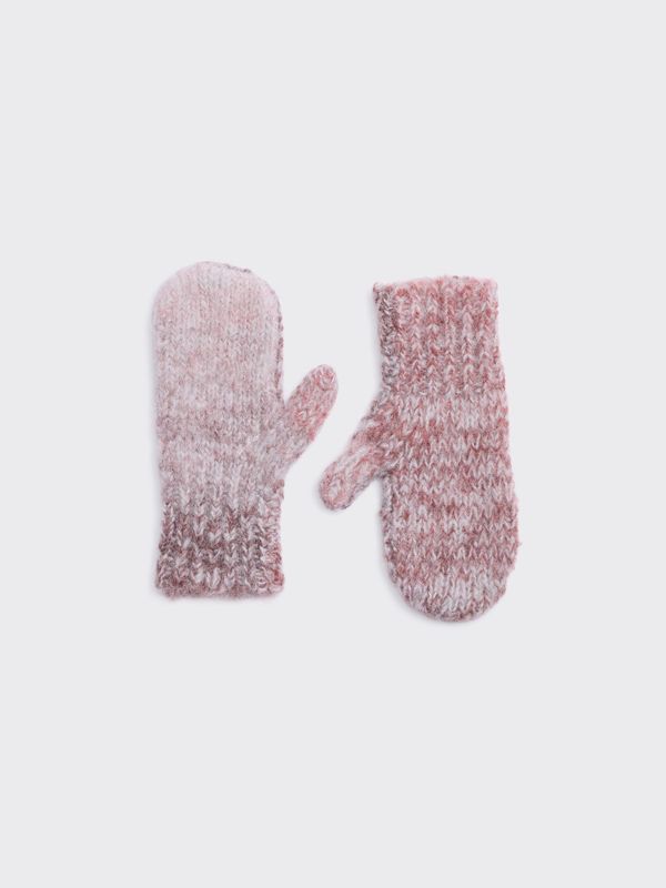 Tine Gradient Mittens Burgundy Mix 