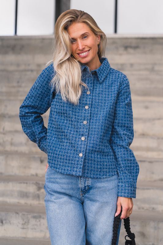 Ibo Shirt Mid Blue Wash 