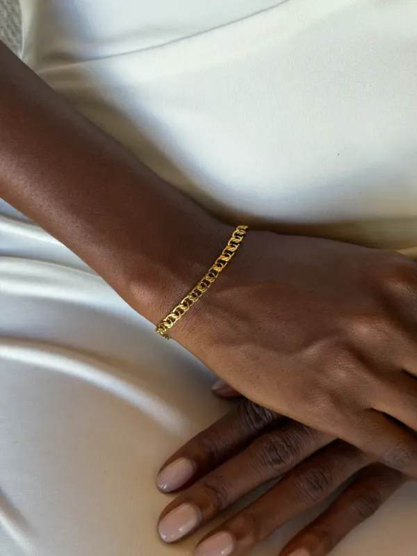 Thin Bismarck Bracelet 