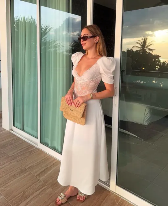 Hovedbilde Francis Midi Dress White 