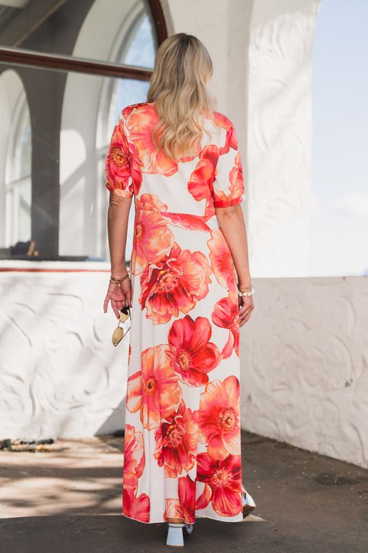 Faye Dress Maui Flower 