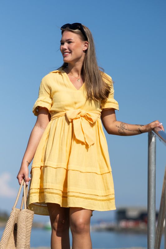 Hamilton Short Dress Cornsilk 