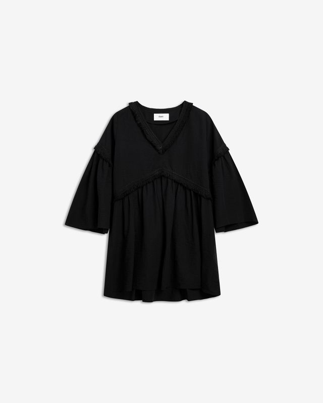 Eden Dress Linen Black 