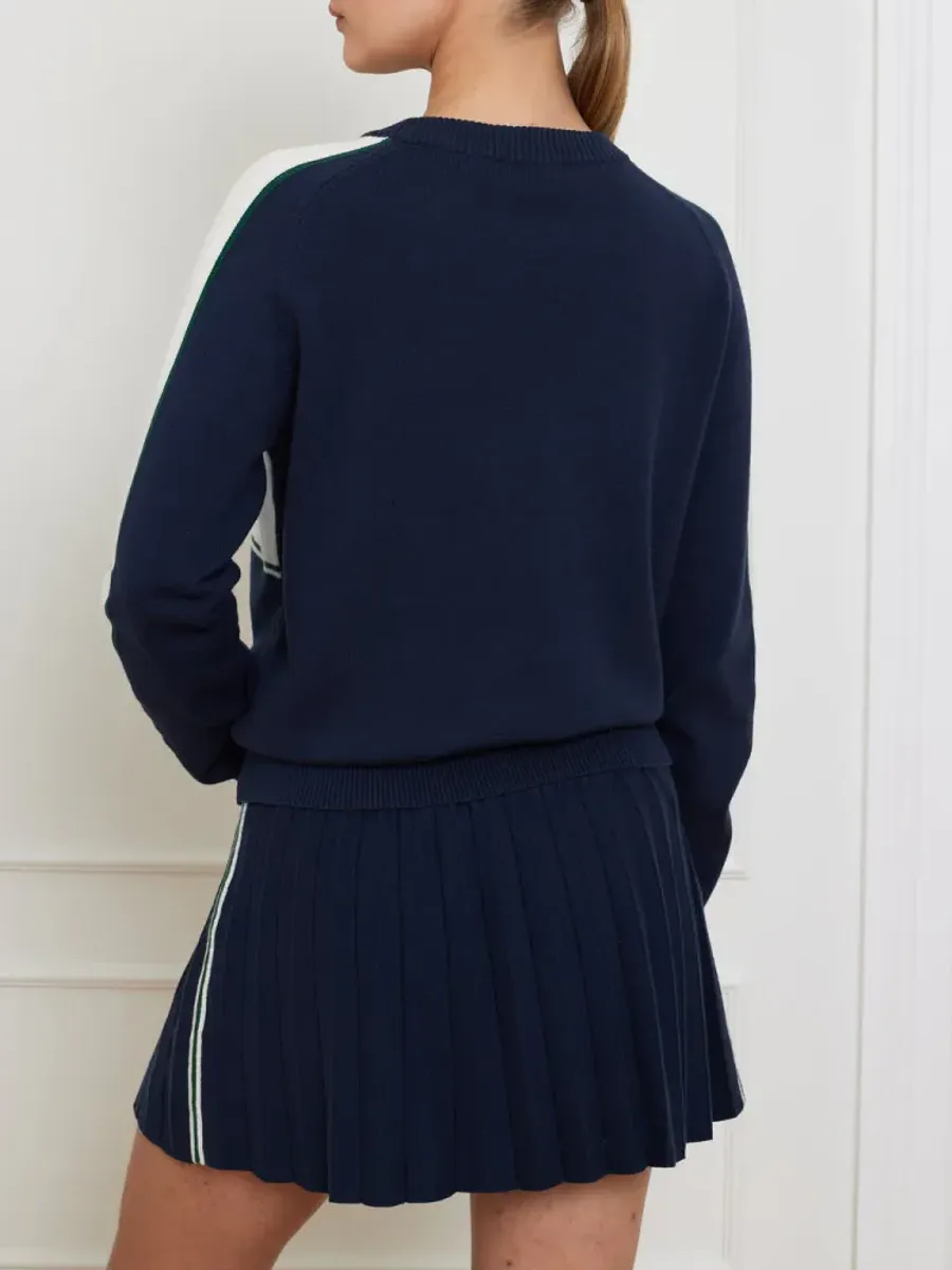 Grand Slam Sweater Navy Blue 