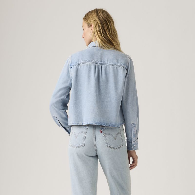 Logan Tencel Jacket Blasted Stone