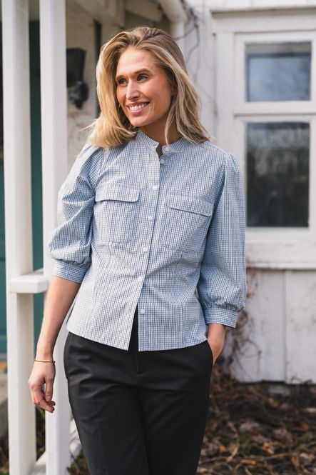 Hovedbilde Chinette Shirt Gray Dawn Check