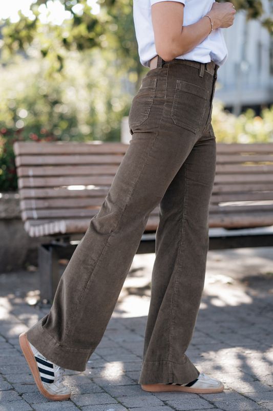 St Monica Brown Corduroy 