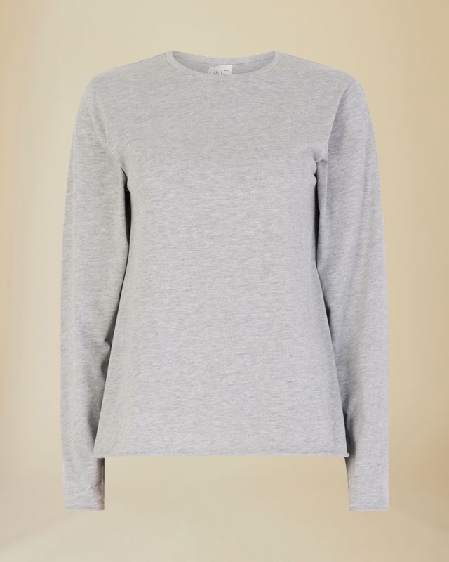 Lisa Longsleeve Grey Melange 