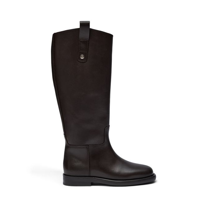 Hovedbilde Eline Leather Dark Brown 