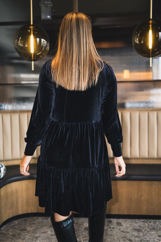 Viggase Dress Dark Navy
