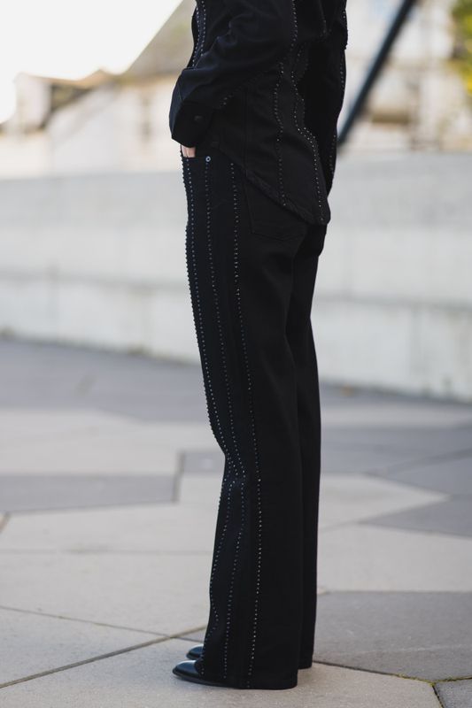 Luca Embellished Black 