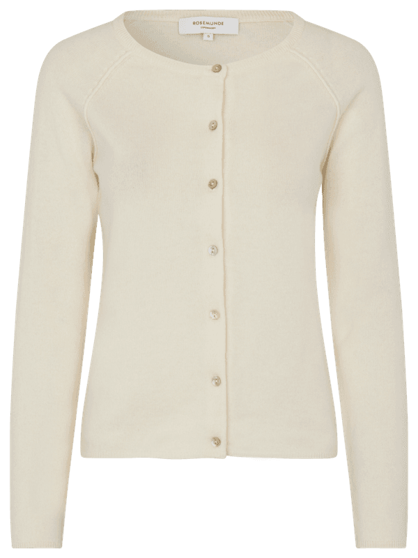 Laica LS O-Neck Raglan Cardigan Ivory 