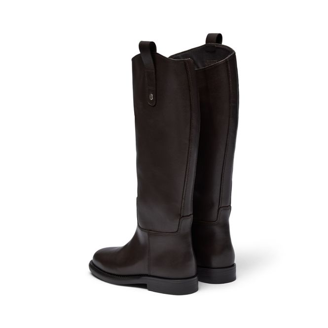 Hovedbilde Eline Leather Dark Brown 
