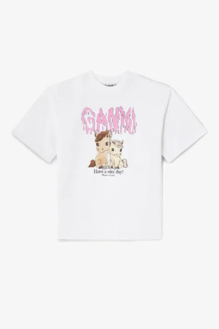 Hovedbilde Basic Cotton Jersey T-Shirt Bright White 