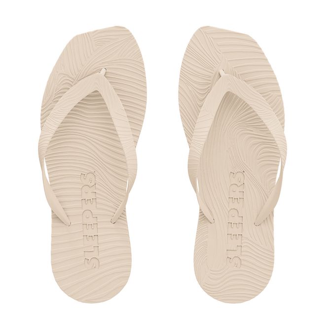 Hovedbilde Tapered Platform Flip Flops Eggnog