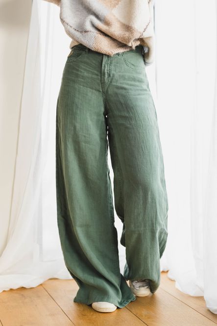 Hovedbilde Marlene Linen Summer Dark Ivy 