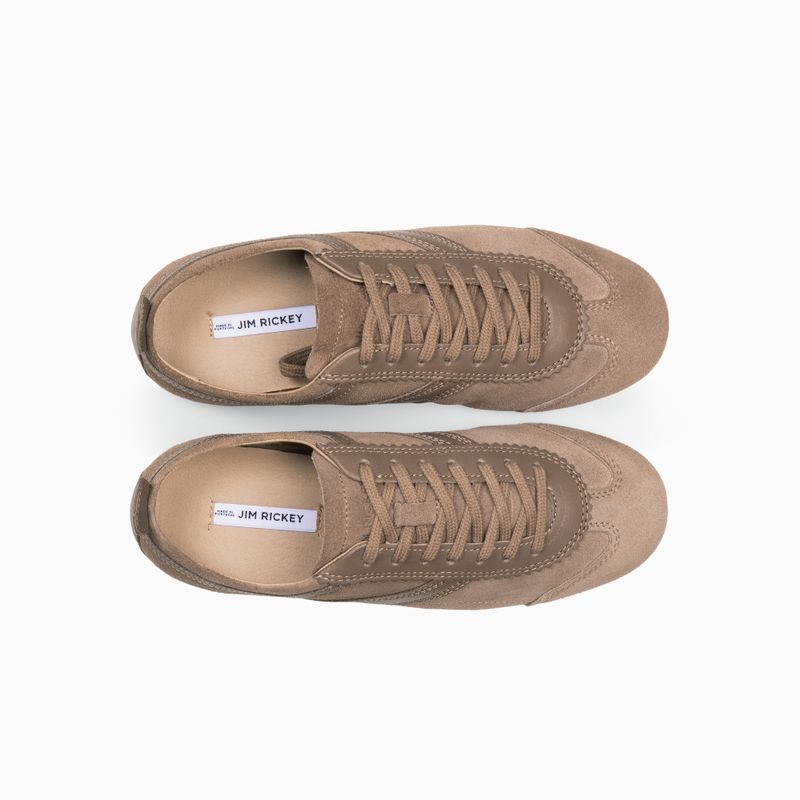 Shade Suede Leather Taupe 