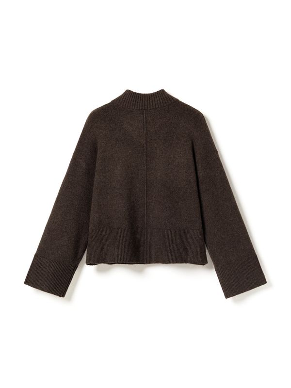 Maidie Knit Chocolate Melange