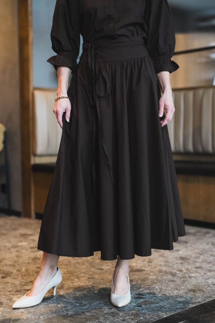 Hovedbilde Astrid Skirt Chocolate 