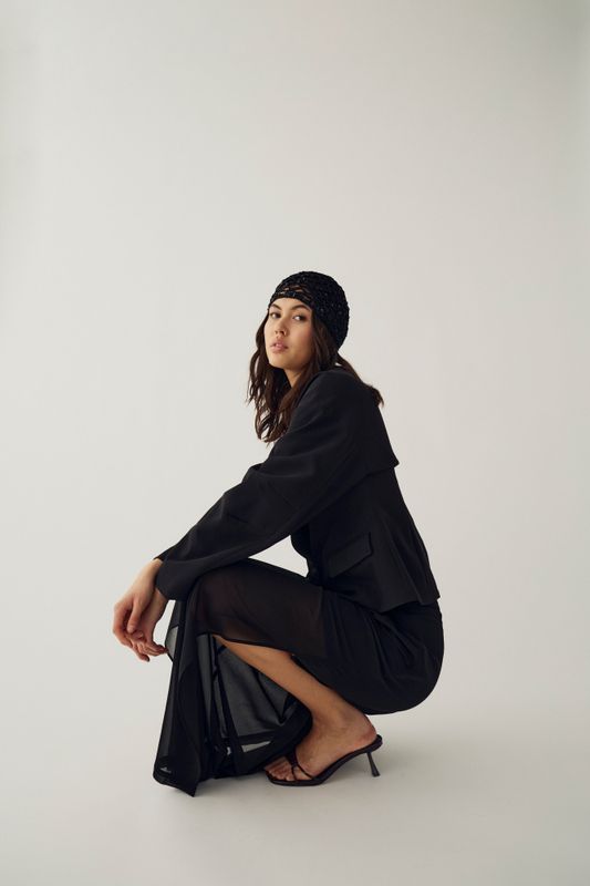 Mallie Blazer Black 