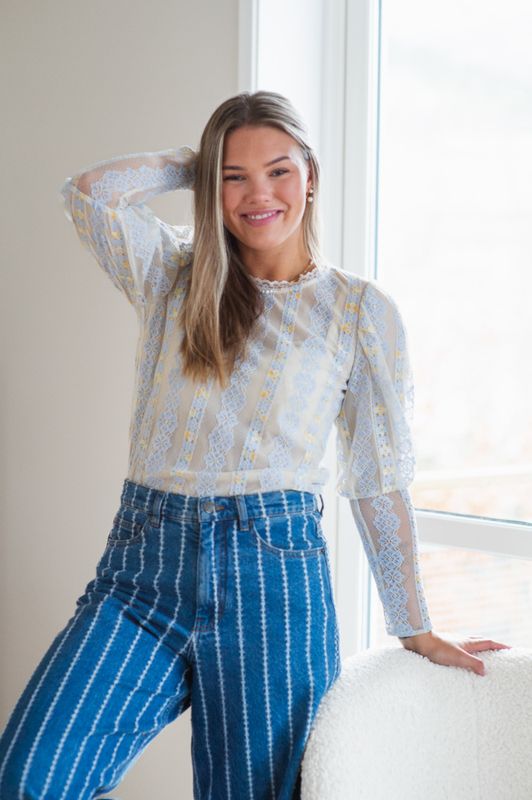 Femia Blouse Light Blue 